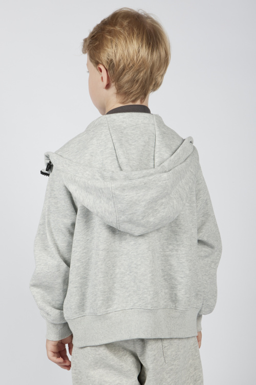Толстовка на молнии B-HDZ36130 Miasin (Серый, 100-130)