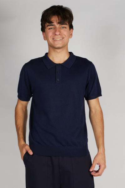 Поло B-PL36357S Miasin (Синий, 140-170 (6 шт.))