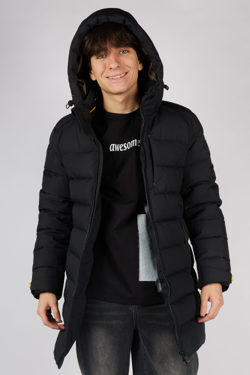 Пальто B-PLT35473 Miasin (Черный, 170)