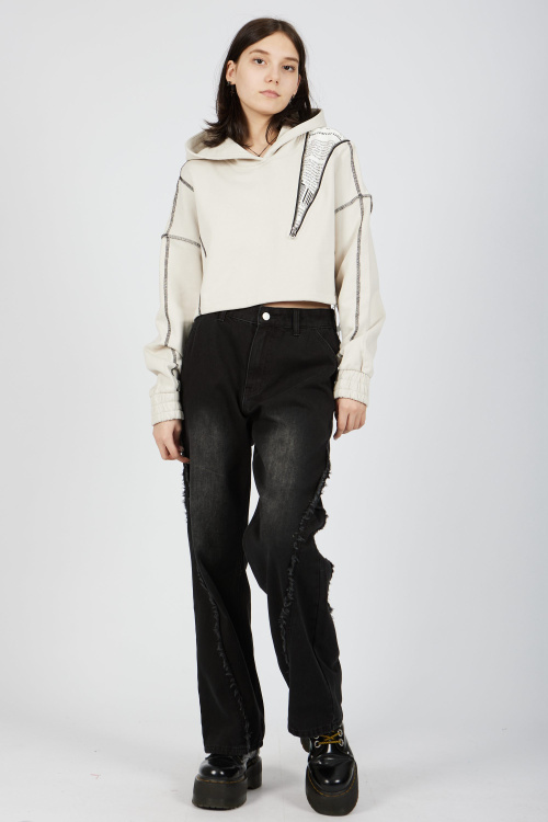 Джинсы (джин. черный, 140-170)