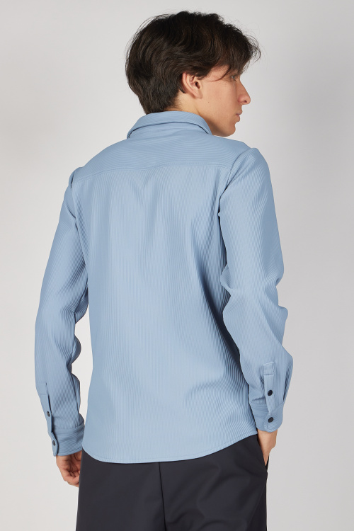 Рубашка B-SH35231 (Голубой, 122-134)