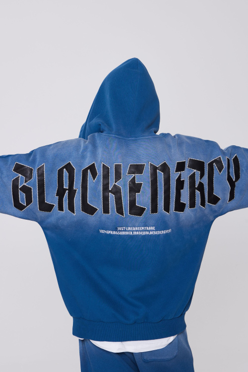 Бомбер B-HDZ35124 (Джинс. синий, 140-170)