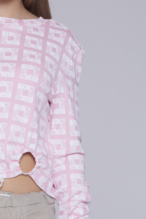 Лонгслив G-TN25118 (Розовый, 134-164)