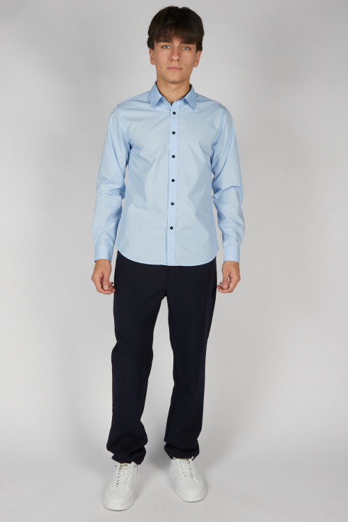 Рубашка B-SH35278-26 Miasin (Голубой, 122-134 (3 шт.))