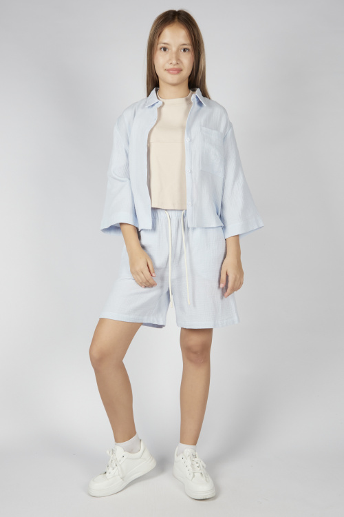 Блузка G-SH26087 Miasin (Голубой, 134-164)