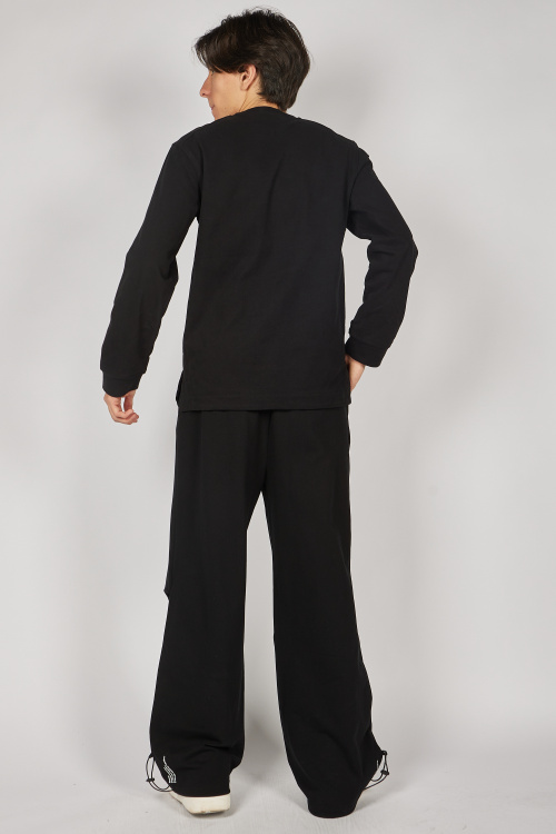 Лонгслив B-SW35273 (Черный, 122-134)