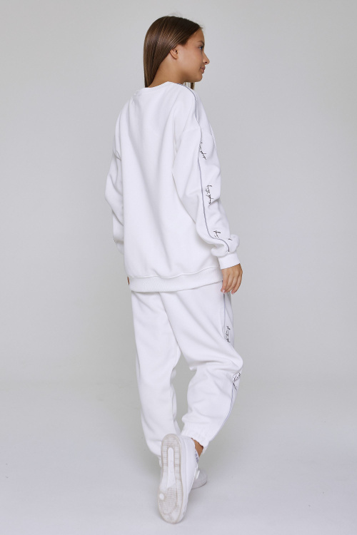 Джемпер B-SW35050 (Белый, 140-170)