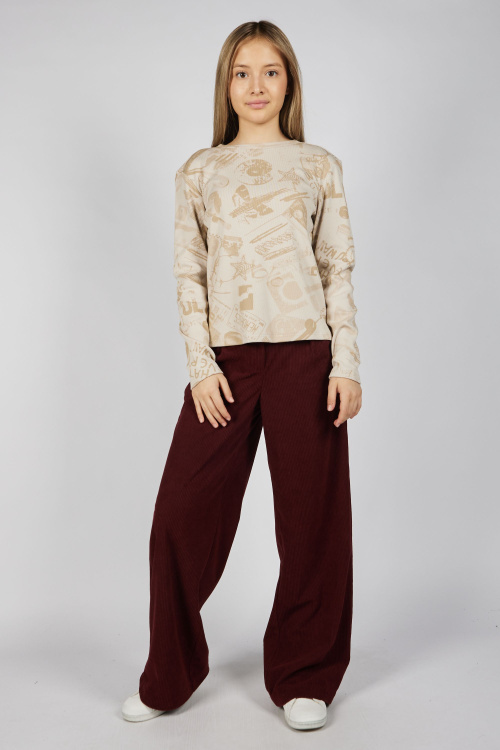 Лонгслив G-TN25422 (Бежевый, 134-164)