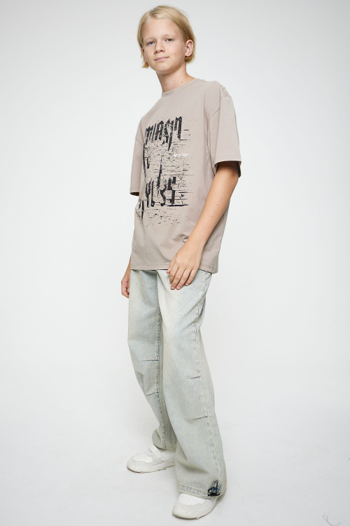 Джинсы B-JN35104 (Джинс. синий, 140)