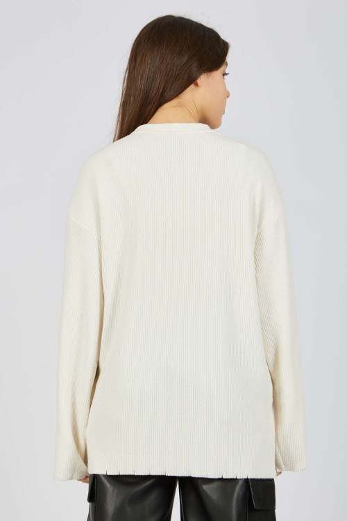 Лонгслив (Молочный, 140-170)