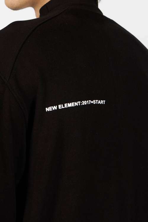 Лонгслив (Черный, 110-134)