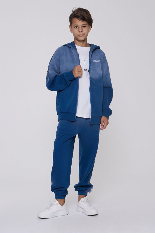 Бомбер B-HDZ35124 (Джинс. синий, 140-170)