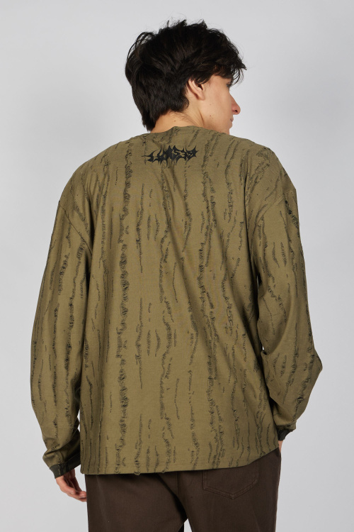 Лонгслив B-SW35445 Miasin (хаки, 158)