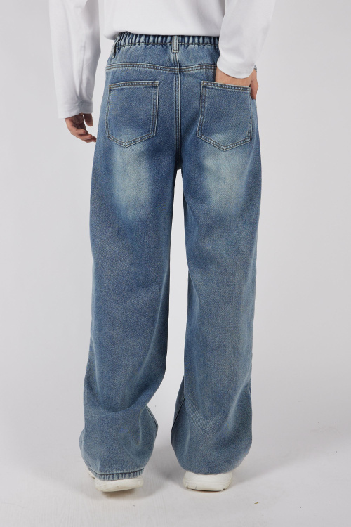 Джинсы B-JN35459 (джин. синий, 140-170)