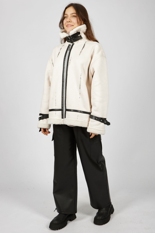 куртка B-JCK34633 (Белый, 140-170)