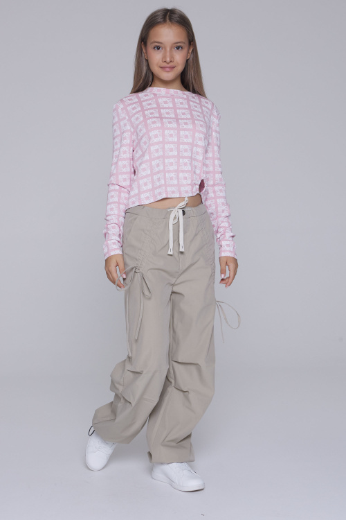 Лонгслив G-TN25118 (Розовый, 134-164)