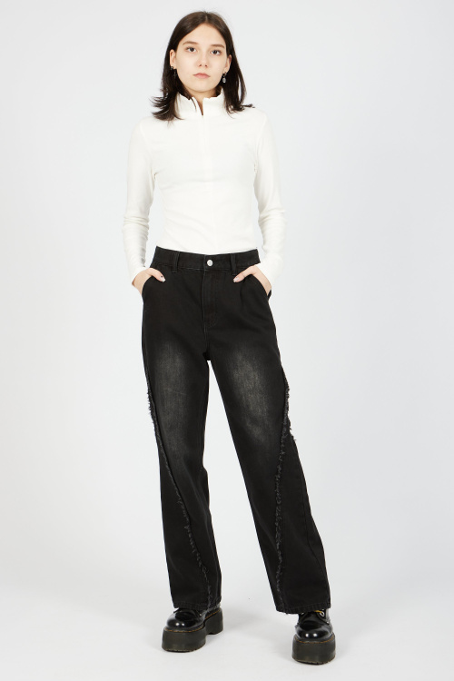 Джинсы (джин. черный, 140-170)