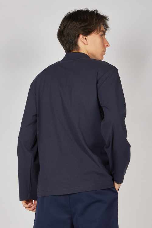 Лонгслив B-TN35264 (Синий, 122-134)