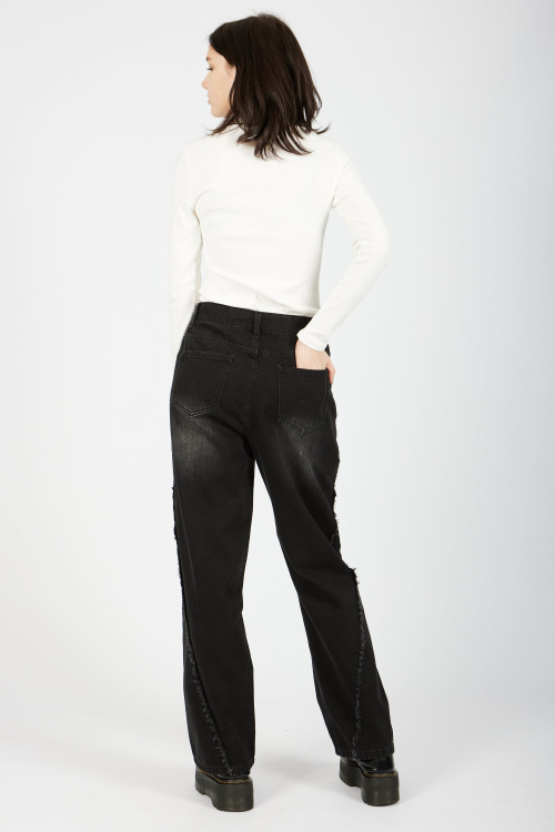 Джинсы (джин. черный, 140-170)