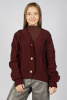 Кардиган G-CRD25450 (бордовый, 134-164) Miasin