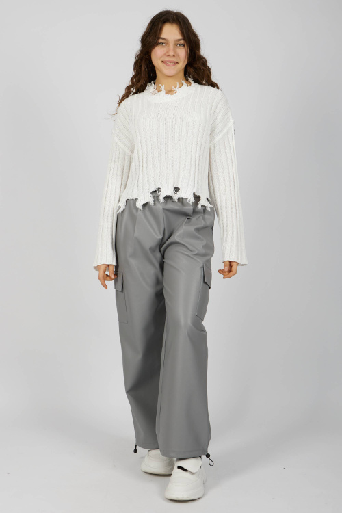 Брюки (Серый, 140)