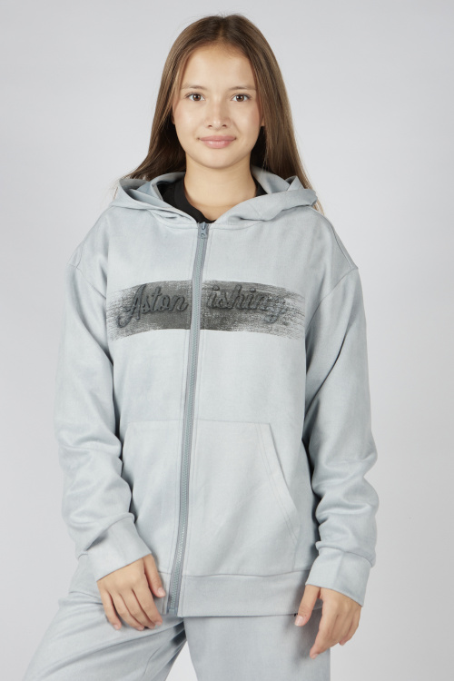 Толстовка на молнии G-HDZ26019 Miasin (Серый, 134-164)