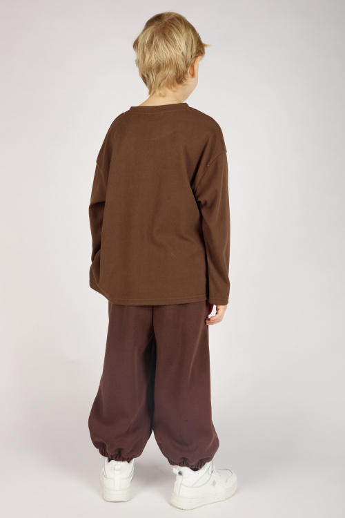 Лонгслив B-SW36416 Miasin (коричневый, 110)