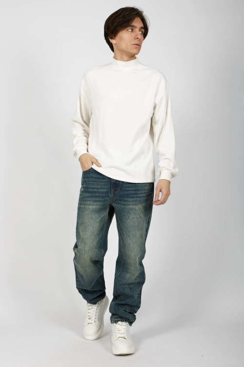 Лонгслив (Молочный, 110-134)