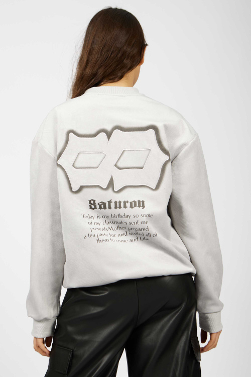 джемпер B-SW34637A (Серый, 140-170)