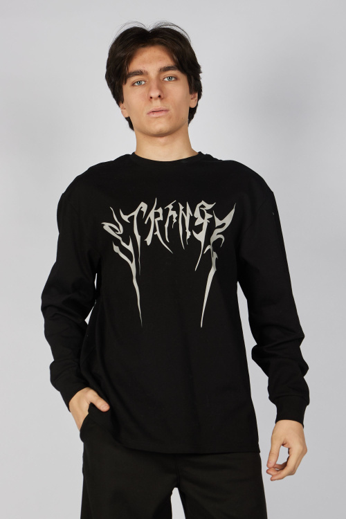 Лонгслив B-SW35444 (Черный, 140-170)