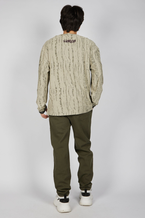 Брюки B-TR35457 (хаки, 140-170)