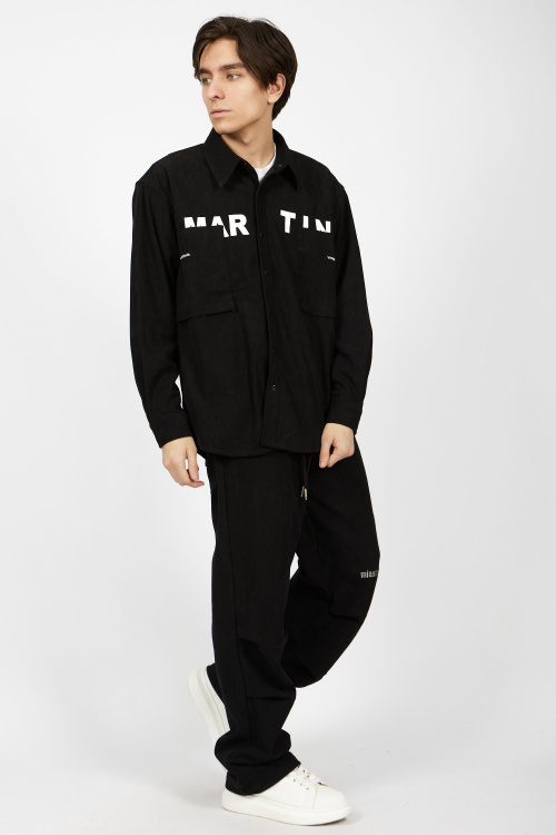 рубашка B-SH34617 (Черный, 140-170)