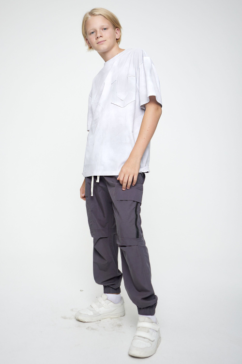 Брюки B-TR35118 (Темно-серый, 140-170)