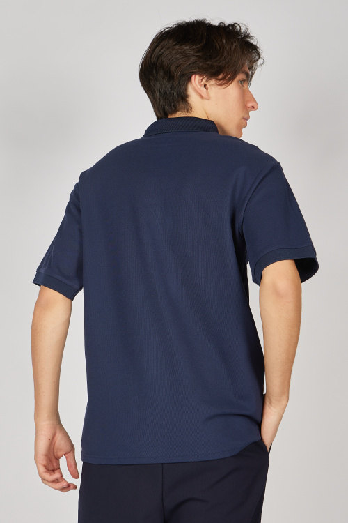 Поло B-PL34439S-25 (Синий, 122-134)