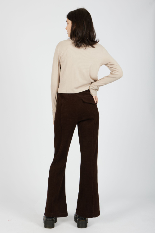 Брюки (коричневый, 140-170)