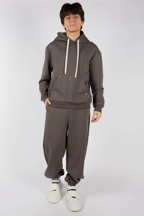 Брюки B-TR35437 (коричневый, 140-170)