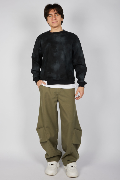 джемпер B-SW35518 (Черный, 140-170)