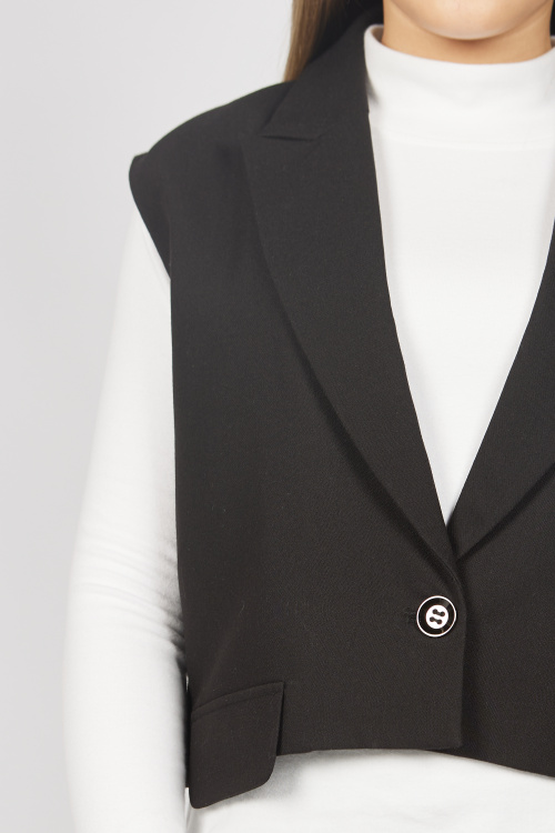 Жилет G-VST25256 (Черный, 134-164)