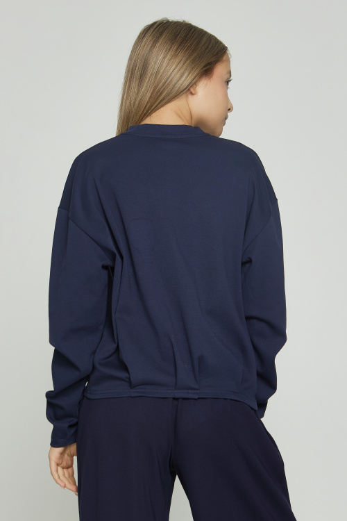 Джемпер G-SW25358 (Синий, 134-164)