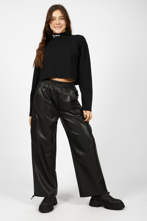 Брюки (Черный, 140-170)