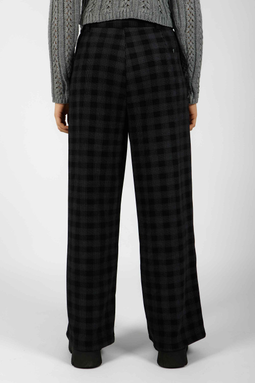 Брюки (черно-белый, 140-170)