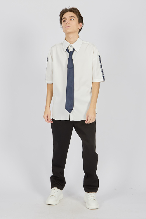 Галстук A-NT55094 (Черный, Универсальный)