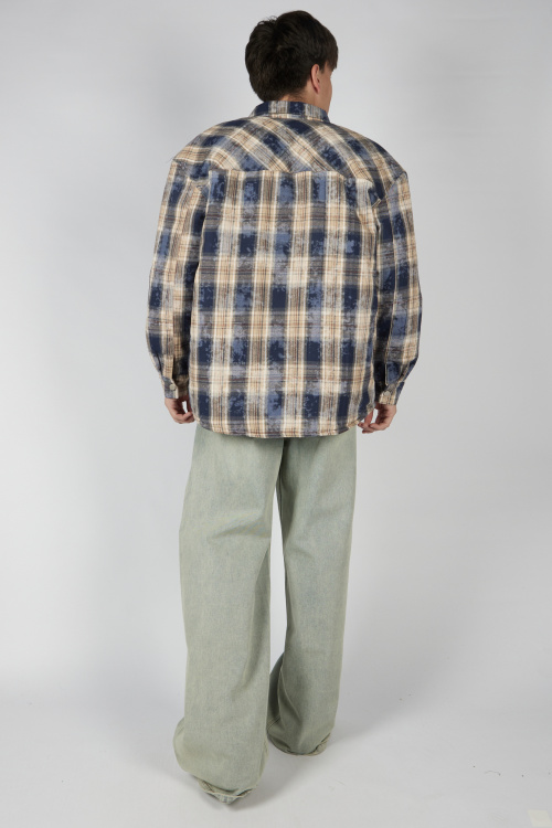 Джинсы B-JN36005 Miasin (джинс. беж-синий, 140-170)