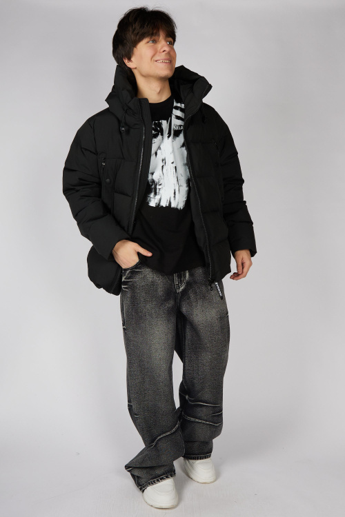 Куртка B-JCK35467 (Черный, 140-170)