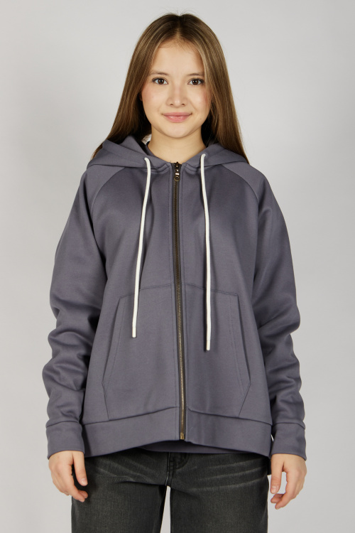 Толстовка на молнии G-HDZ26514 Miasin (темно-серый, 134-164)