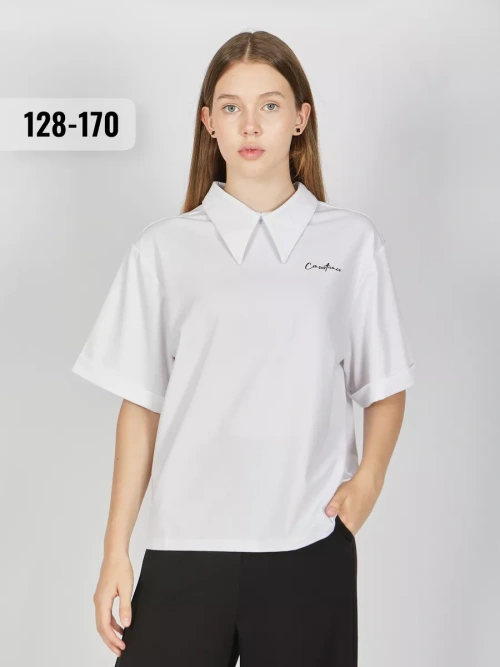 блузка WBG-SH63689S-Белый Martkin