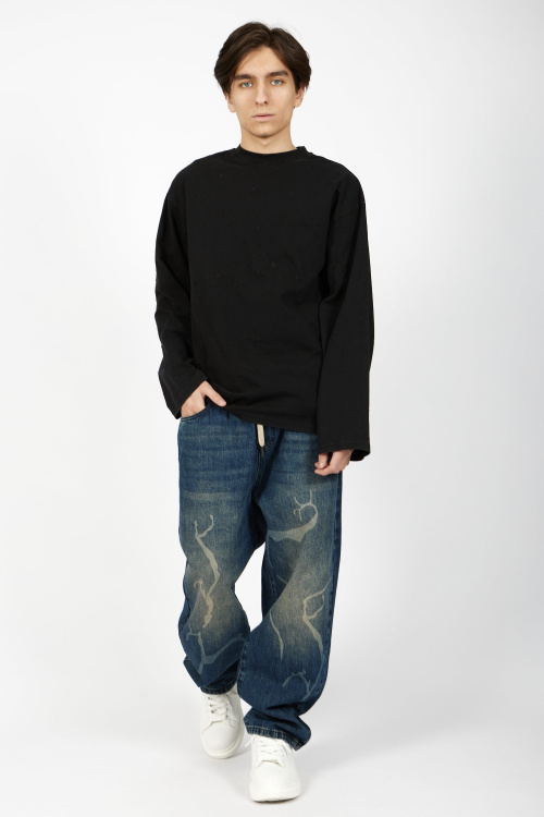 Джинсы (джин. синий, 140-170)