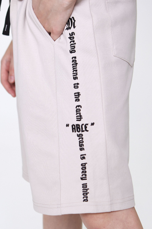 Шорты B-TR35196 (Светло-бежевый, 140-170)