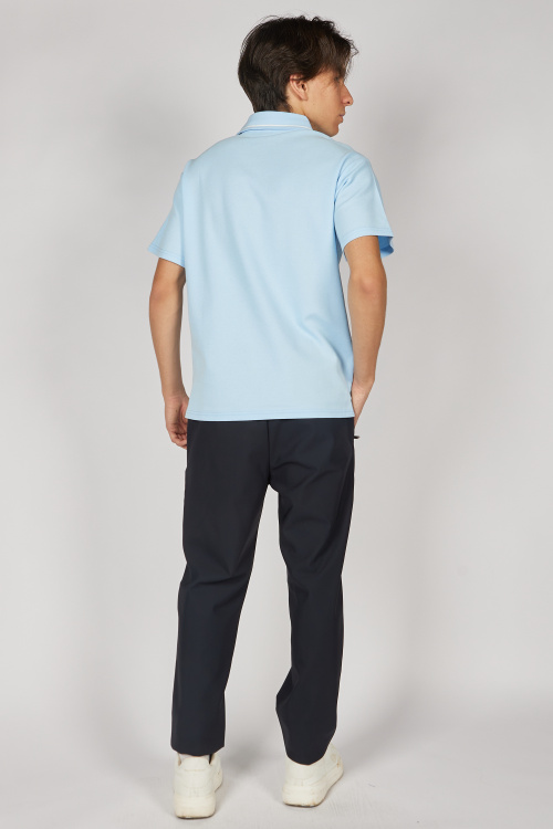 Поло B-PL35250 (Голубой, 140-170)