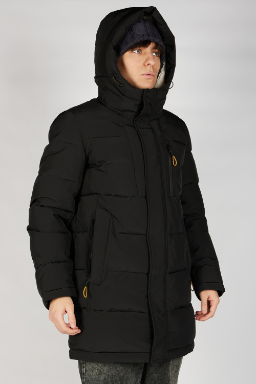 Пальто зимнее B-PLT36521 Miasin (Черный, 140-170)